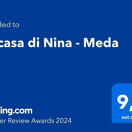 Appartamento La Casa Di Nina - Meda Esterno foto
